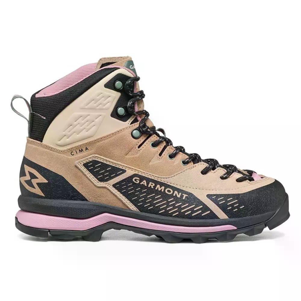 ガルモント チーマ ウォータープルーフ マウンテニアリング ブーツ ウーマン （ SmokeBeige/TaupeBrown ） | GARMONT Cima Waterproof mountaineering boots Woman [t]