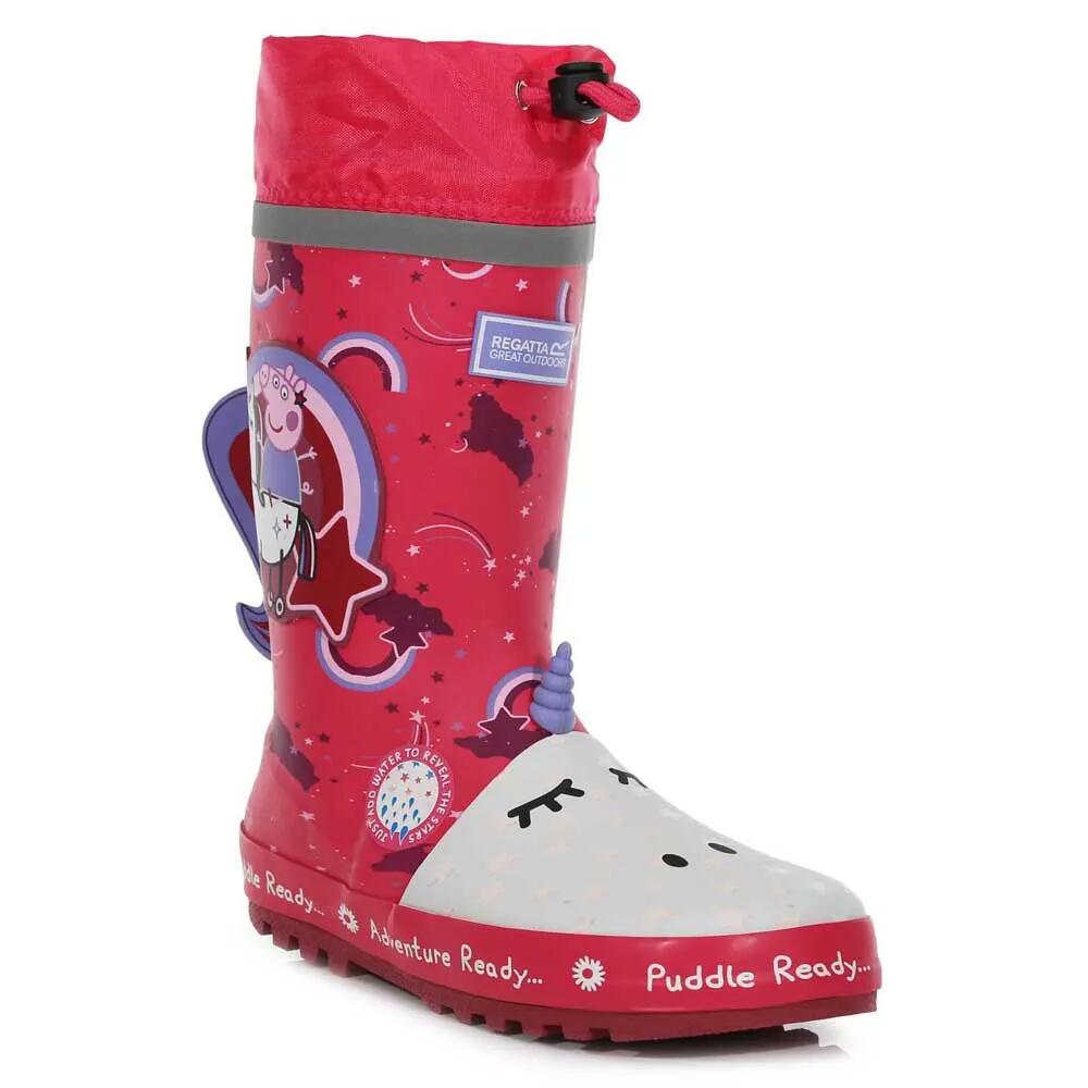レガッタ ペッパ パドル ウェリー ジュニア レインブーツ （ WinterbUnico ） | REGATTA Peppa Puddle Welly Junior Rain Boots [t]｜クライムスワールド 店