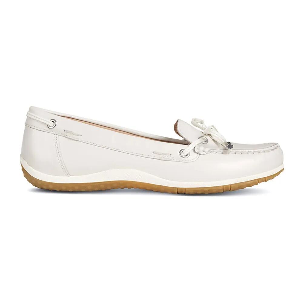 ジェオックス ヴェガ ボートシューズ ウィメンズ （ Off White ） | GEOX Vega Boat Shoes Women [t]