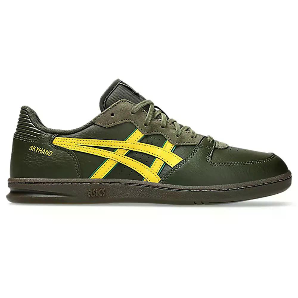 アシックス スポーツスタイル スカイハンド OG トレーナー （ OliveCanvas/Tai-ChiYellow ） | Asics SportStyle Skyhand OG trainers [t]