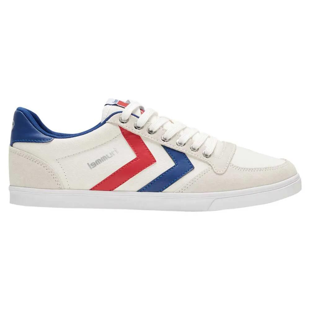 ヒュンメル スリマー スタディル スニーカー （ White/Blue/Red/Gum ） | HUMMEL Slimmer Stadil trainers [t]
