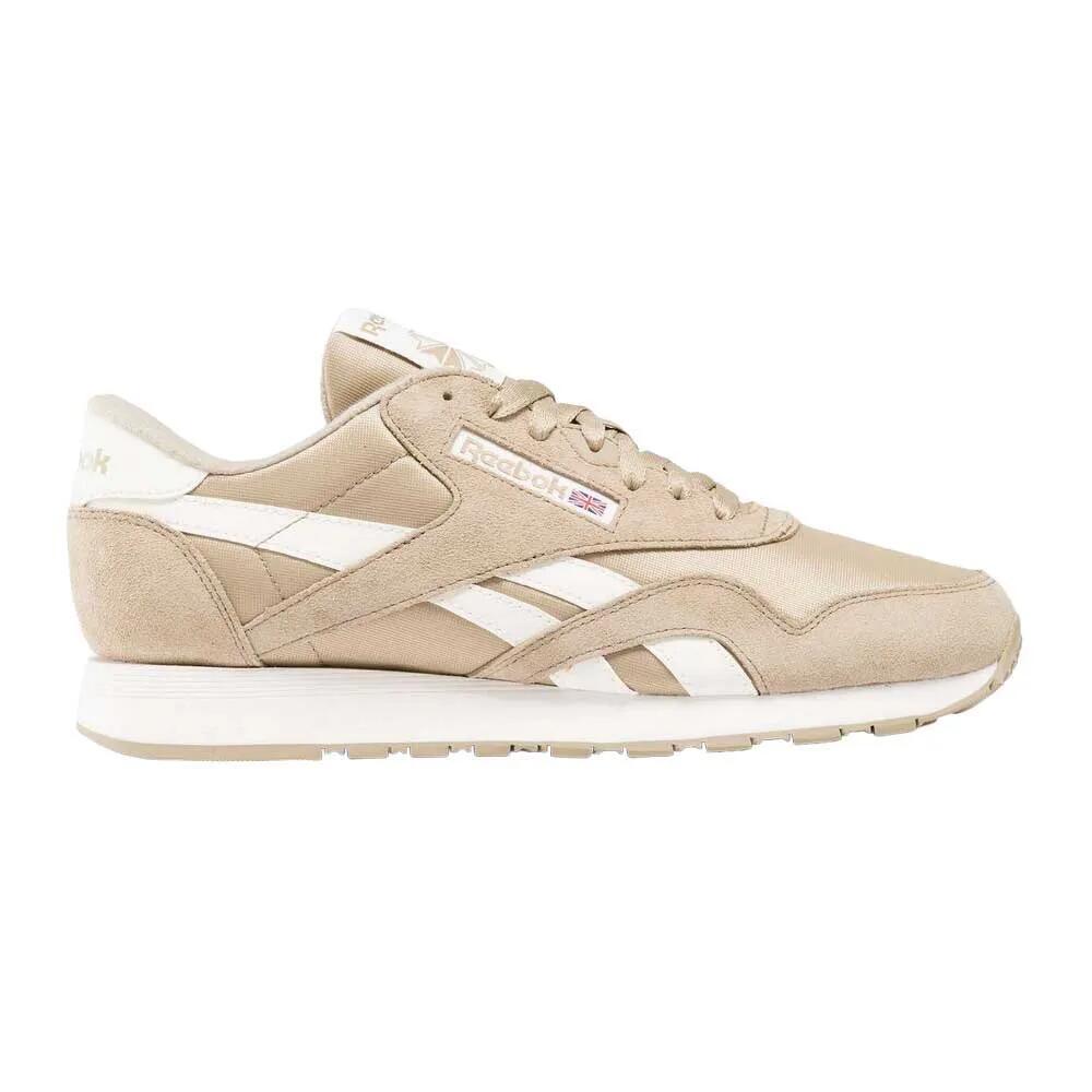 リーボック クラシック ナイロン スニーカー （ Mushroom/Mushroom/Chalk ） | REEBOK Classic Nylon trainers [t]