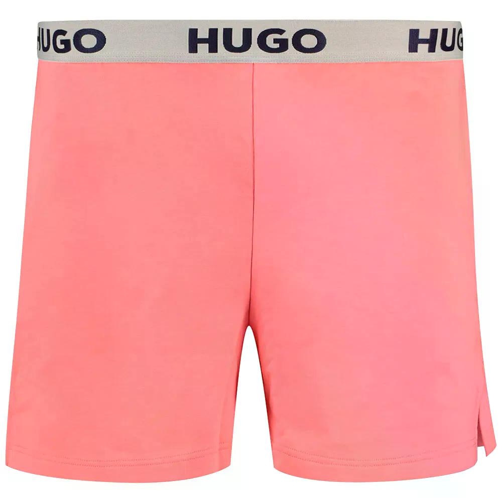 ヒューゴ スポーティ ロゴ 10262204 01 スウェットショーツ レディース （ Light/PastelRed ） | HUGO Sporty Logo 10262204 01 sweat shorts Woman [t]