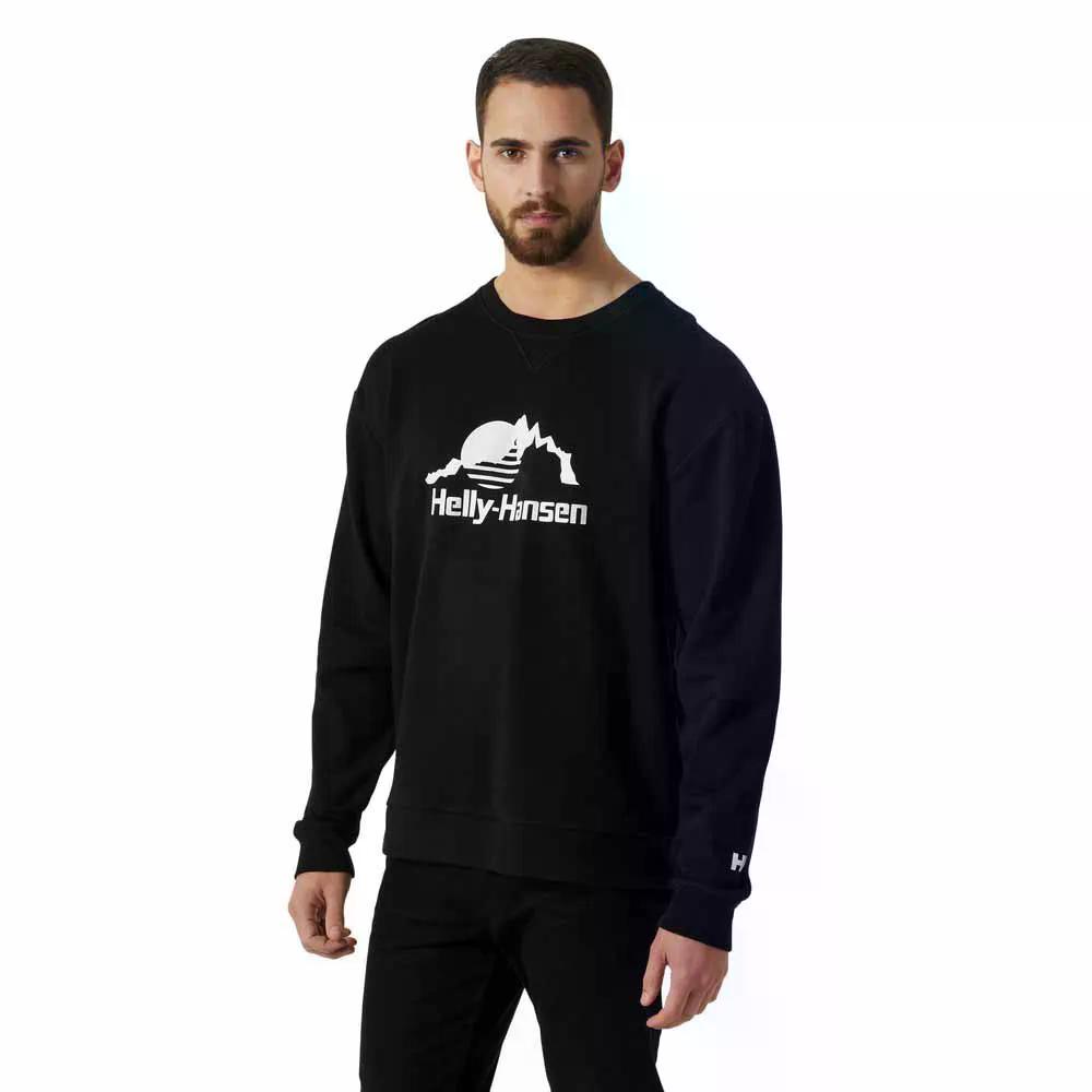 ヘリーハンセン ユー クルー 2.0 スウェットシャツ （ Black ） | HELLY HANSEN Yu Crew 2.0 sweatshirt [t]