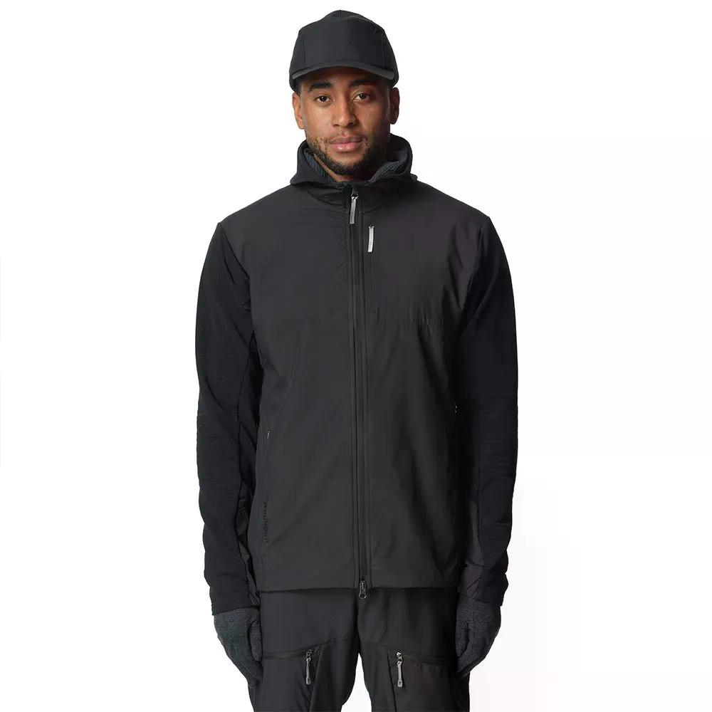 フーディニ お月さまウォーク フルジップ トレイナー （ TrueBlack ） | HOUDINI Moonwalk full zip sweatshirt  [t]