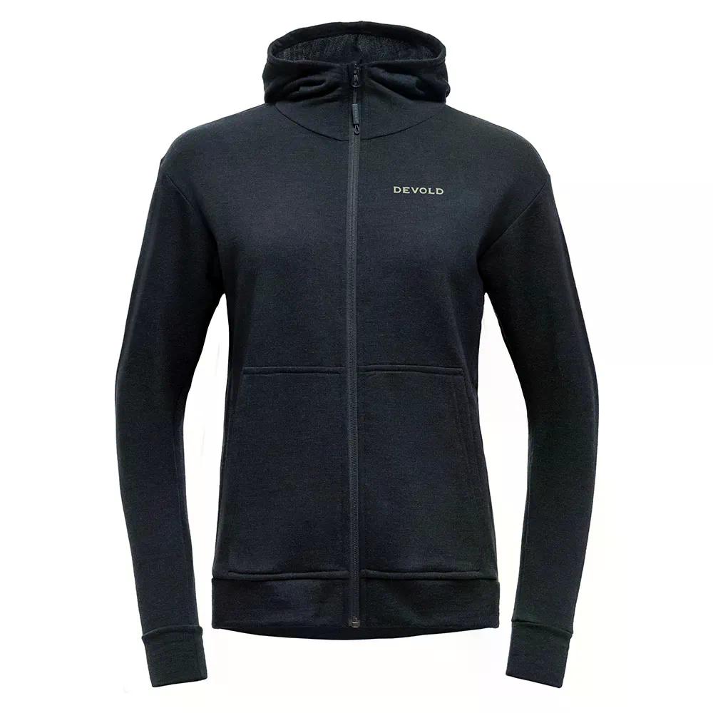 デボルド オブ ノルウェー エブリデイ フルジップ スウェットシャツ レディース （ Ink ） | DEVOLD OF NORWAY Everyday full zip sweatshirt Woman [t]