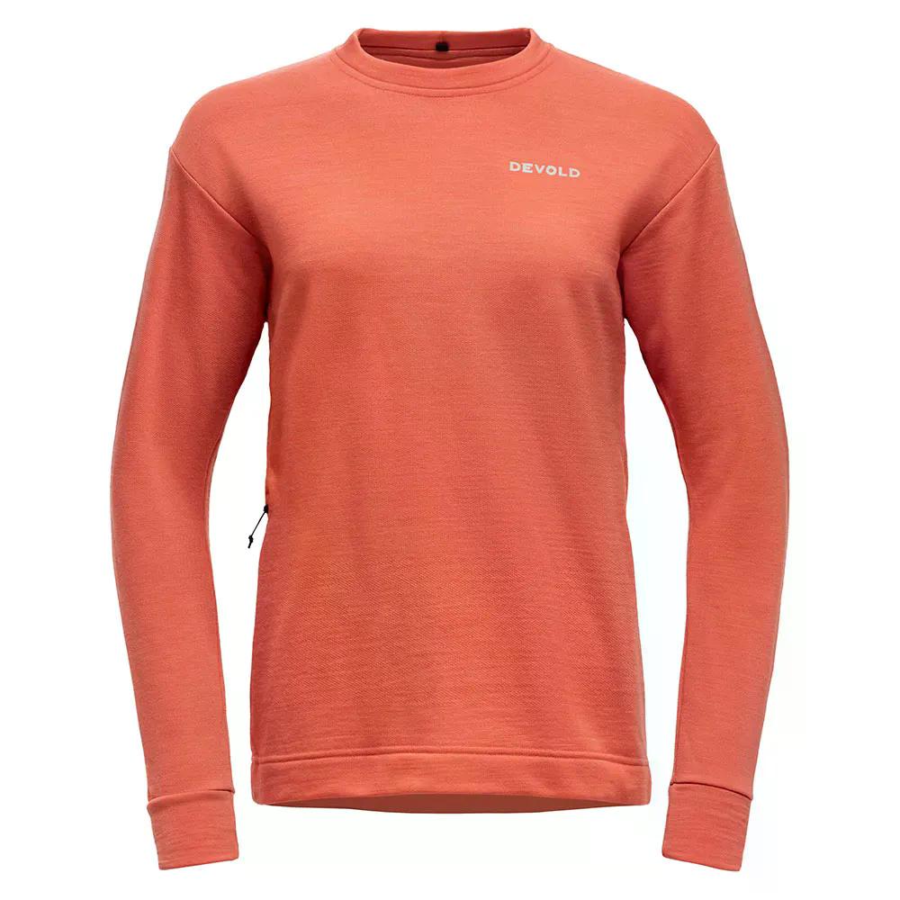 デボルド オブ ノルウェー エブリデイ スウェットシャツ （ Coral ） | DEVOLD OF NORWAY Everyday sweatshirt [t]