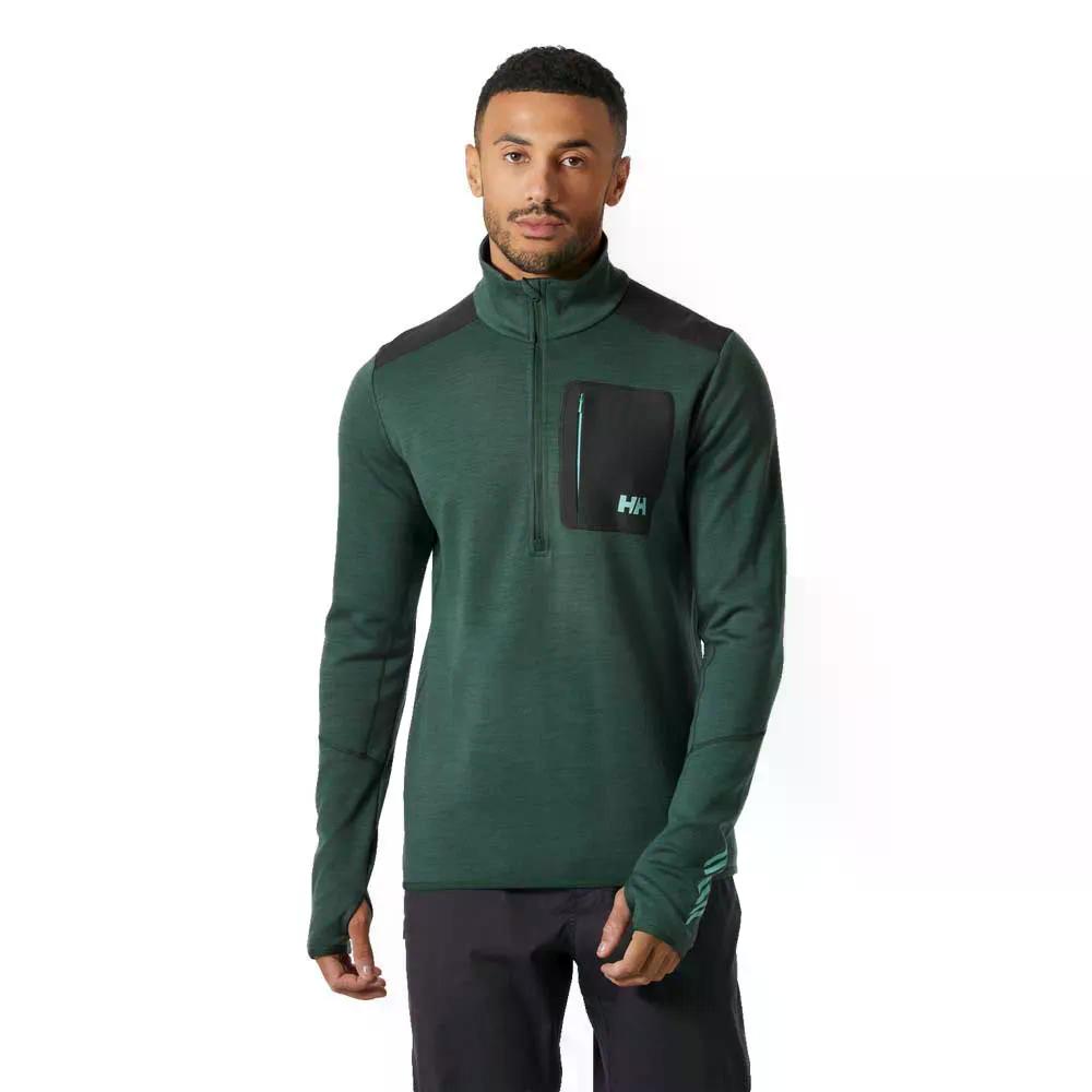 ヘリーハンセン リファ メリノ ハーフジップ スウェットシャツ （ Green ） | HELLY HANSEN Lifa Merino half zip sweatshirt [t]