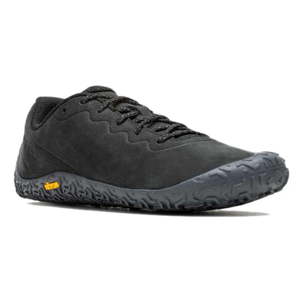 メレル ベイパーグローブ 6 レザー トレイルランニングシューズ （ ブラック ） （ Black ） | MERRELL Vapor Glove 6 Leather trail running shoes （ Black ） [t]
