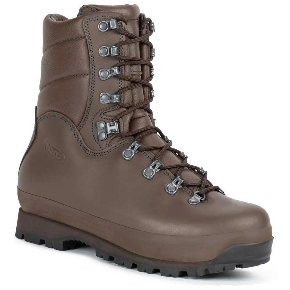 アク グリフォンブリュッセロワ 武装戦闘 ゴアテックス 山歩きブーツ （ Brown Mod ） | AKU Griffon Combat gore-tex hiking boots [t]
