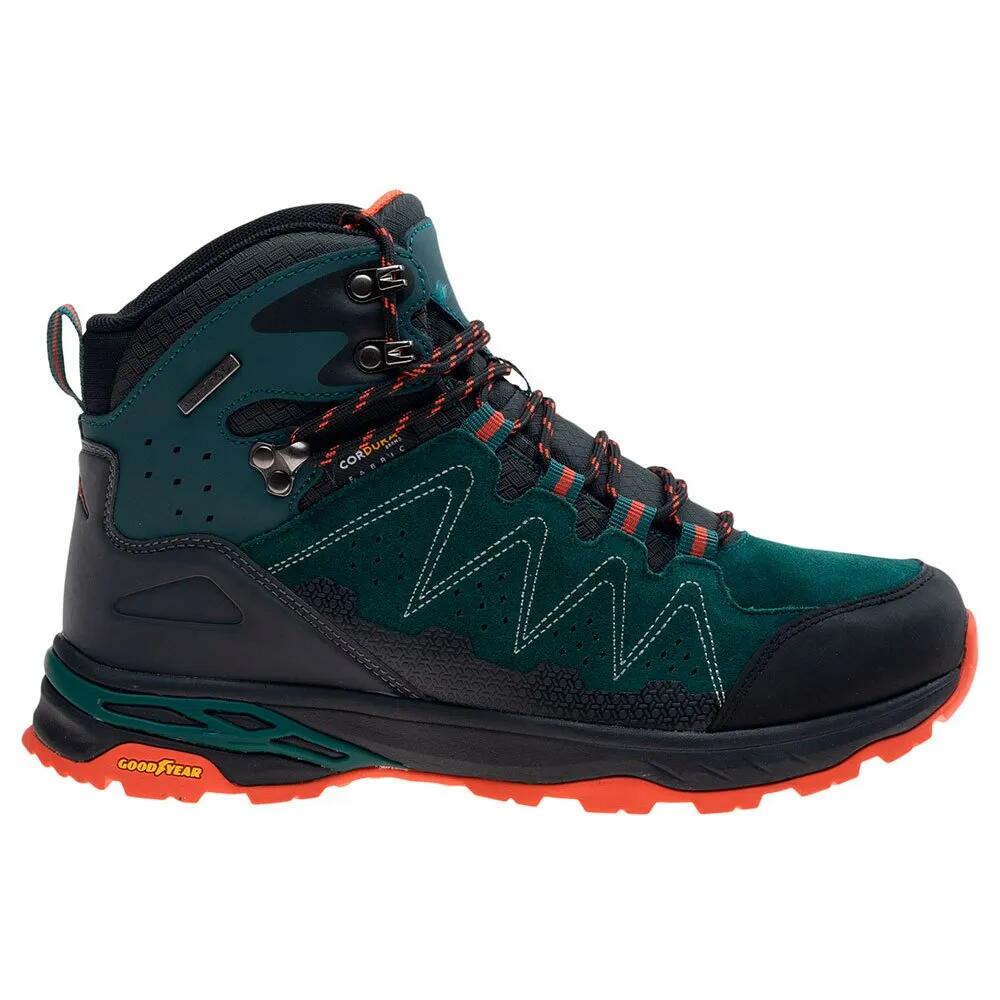 エルブルス エラヴィカ ミッド ダブリューピー ハイキングブーツ （ Scrabe / Green Gables / Black / Tangerine Tango ） | ELBRUS Eravica Mid WP hiking boots [t]