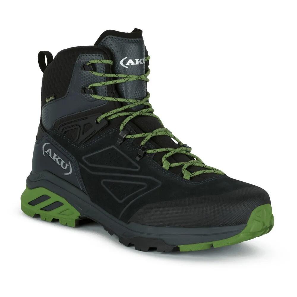 アク リアクティブ ゴアテックス ハイキングブーツ （ Dark Grey / Green ） | AKU Reactive gore-tex hiking boots [t]
