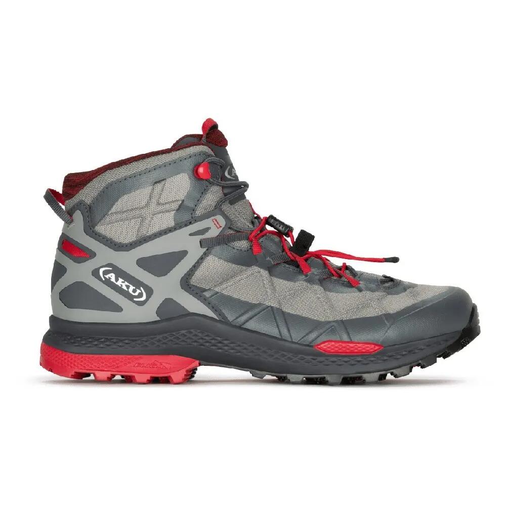 アク ロケット ミッド ディーエフエス ゴアテックス ハイキングブーツ （ Grey / Red ） | AKU Rocket Mid DFS gore-tex hiking boots [t]
