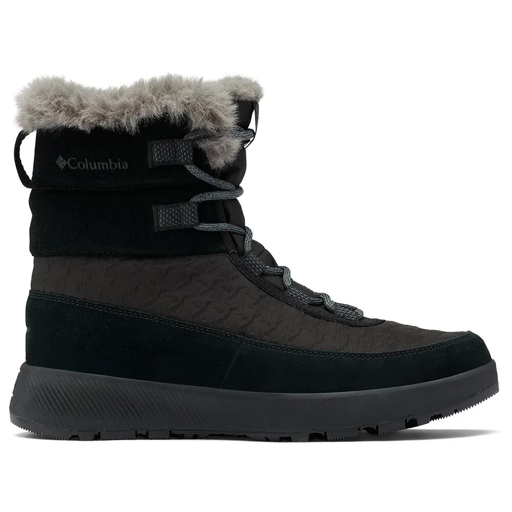 コロンビア スロープサイド レディース スノーブーツ （ Black/Graphite ） | COLUMBIA Slopeside Women snow boots [t]｜クライムスワールド 店