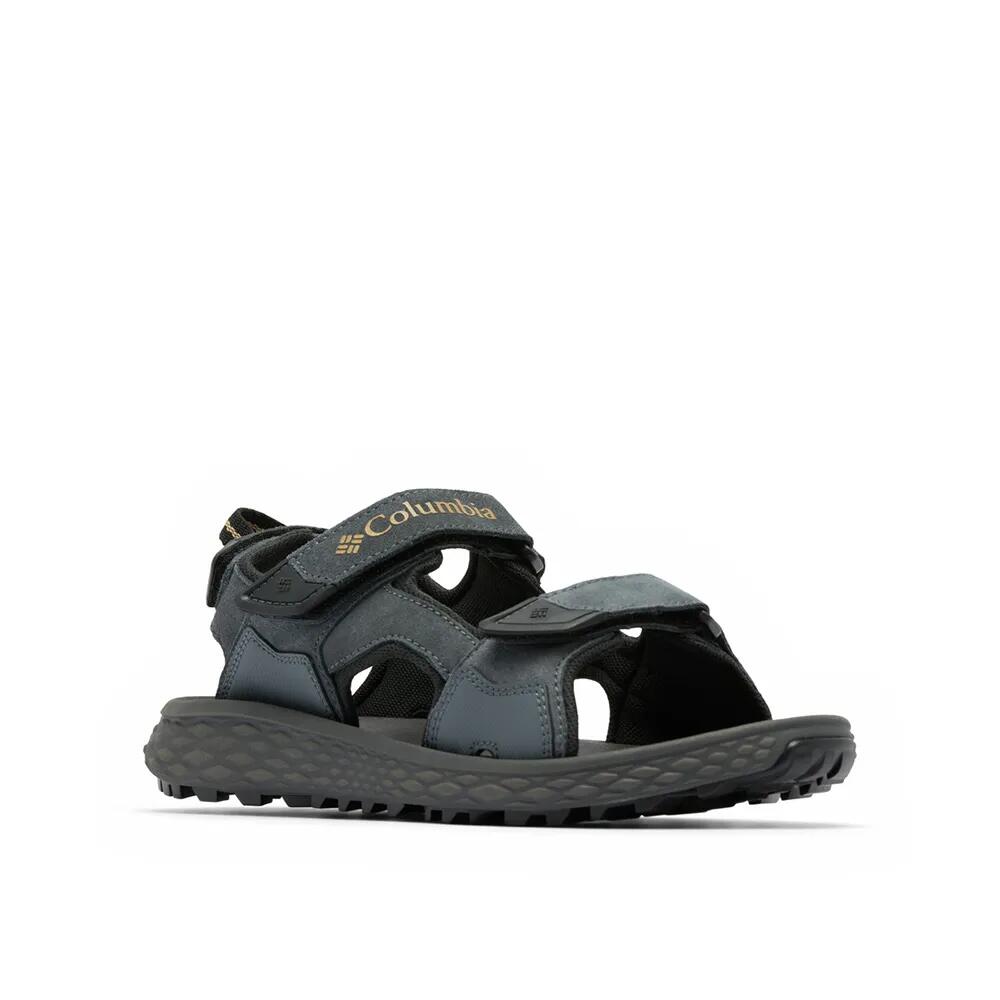 コロンビア コノス 3 同盟罷業一回り サンダル （ Graphite/Black ） | Columbia Konos 3 Strap Sandals [t]