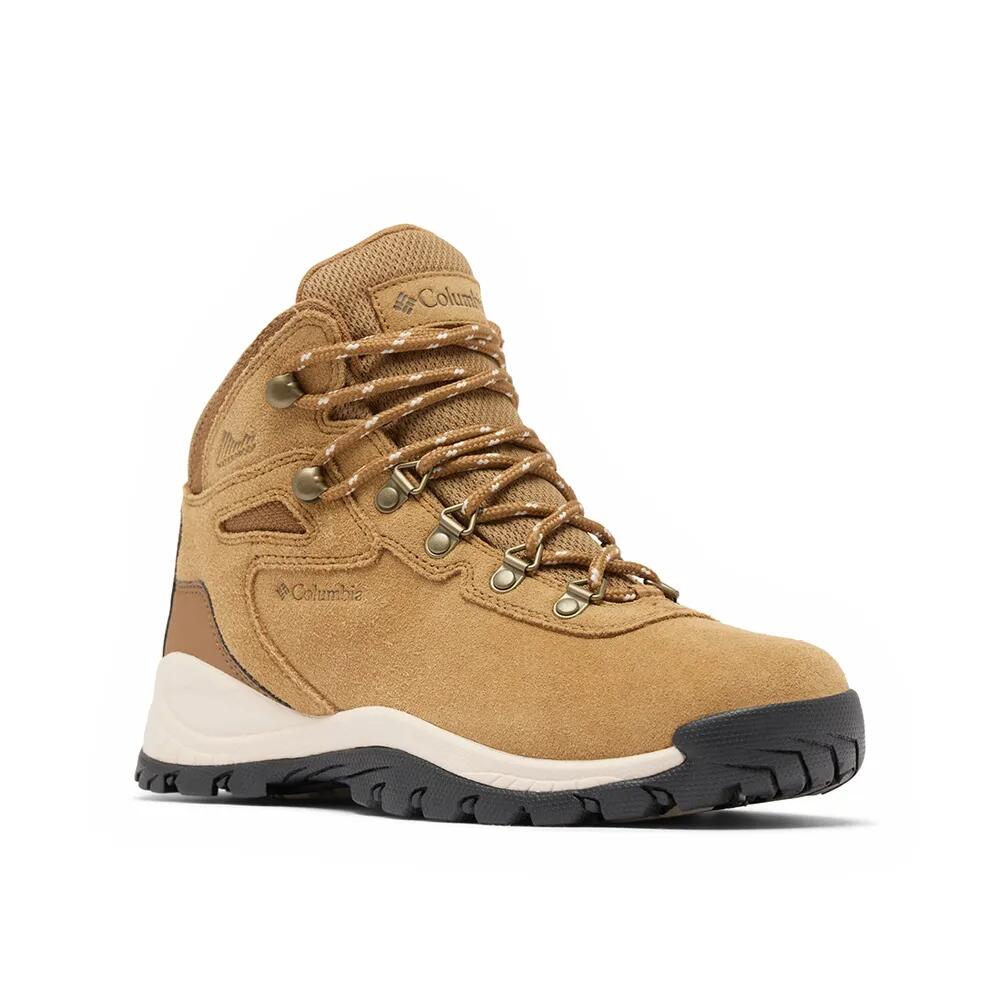 コロンビア ニュートン リッジ WP アンプド プラス サイズ ハイキング ブーツ レディース （ Elk.DarkStone ） | Columbia Newton Ridge WP Amped Plus Size hiking boots woman [t]