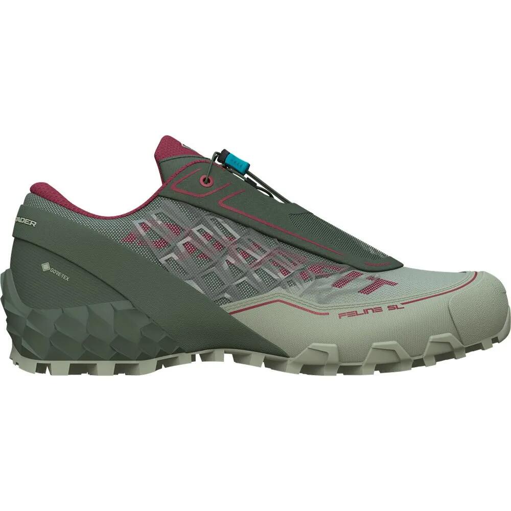 ディナフィット フェリーヌ SL ゴアテックス トレイル ランニング シューズ レディース （ Yerba / Thyme ） | DYNAFIT Feline SL gore-tex trail running shoes Women [t]