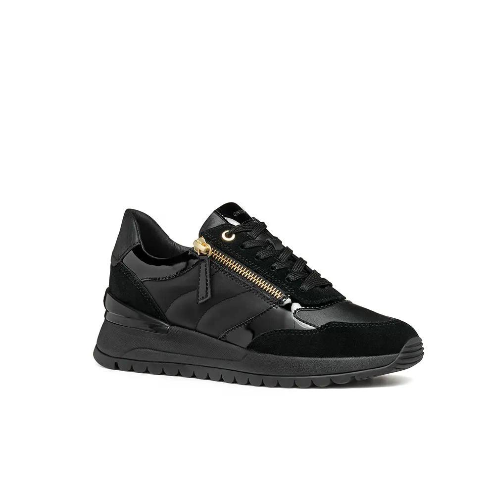 ジェオックス D デシャ A スニーカー レディース （ Black ） | GEOX D Desya A sneakers Woman [t]｜クライムスワールド 店