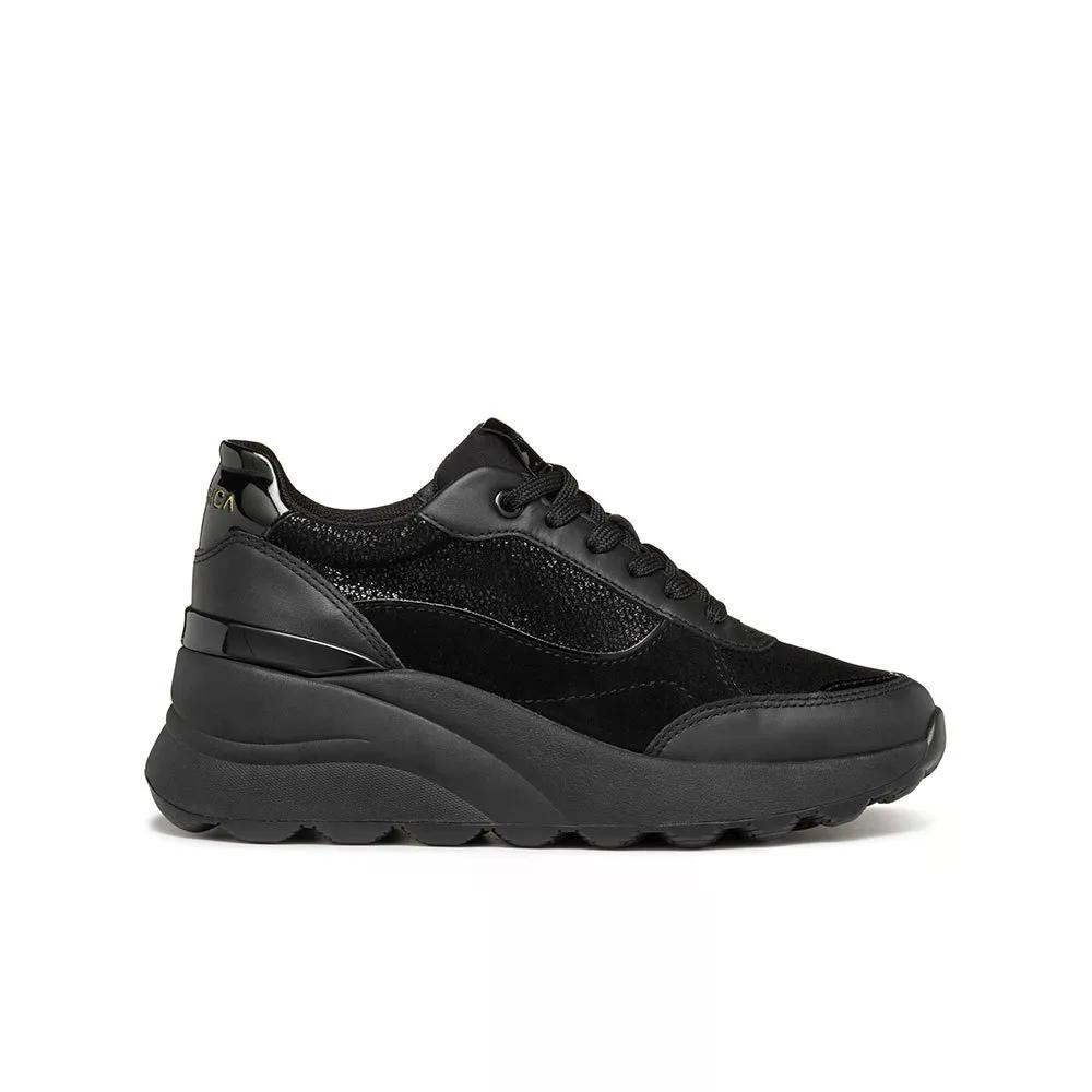 ジェオックス D スフェリカ EC13 A スニーカー レディース （ Black ） | GEOX D Spherica Ec13 A sneakers Woman  [t]