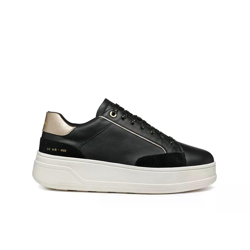 ジェオックス D スフェリカ ECUB-2 E スニーカー レディース （ Black ） | GEOX D Spherica Ecub-2 E sneakers Woman  [t]