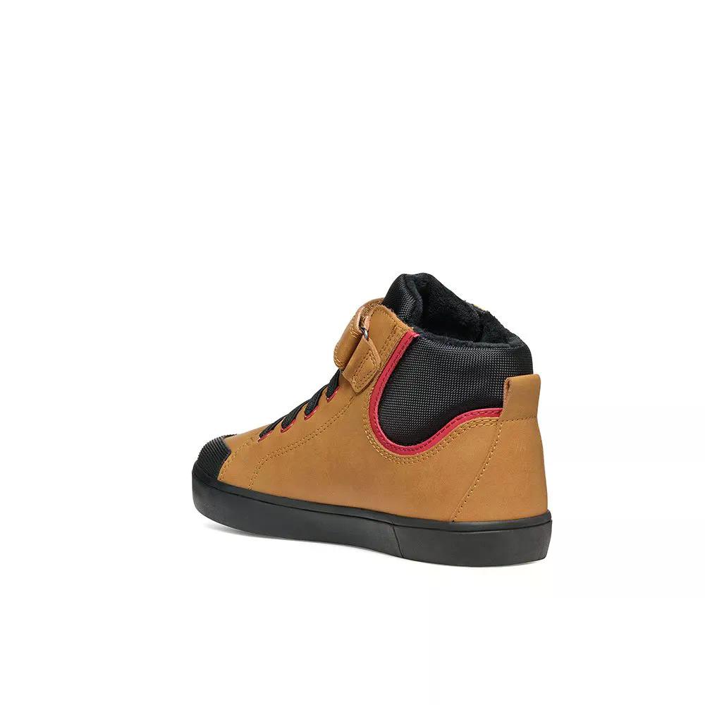 ジェオックス ジスリ C キッズ スニーカー （ DarkYellow/Black ） | GEOX Gisli C Kids Kids sneakers  [t]