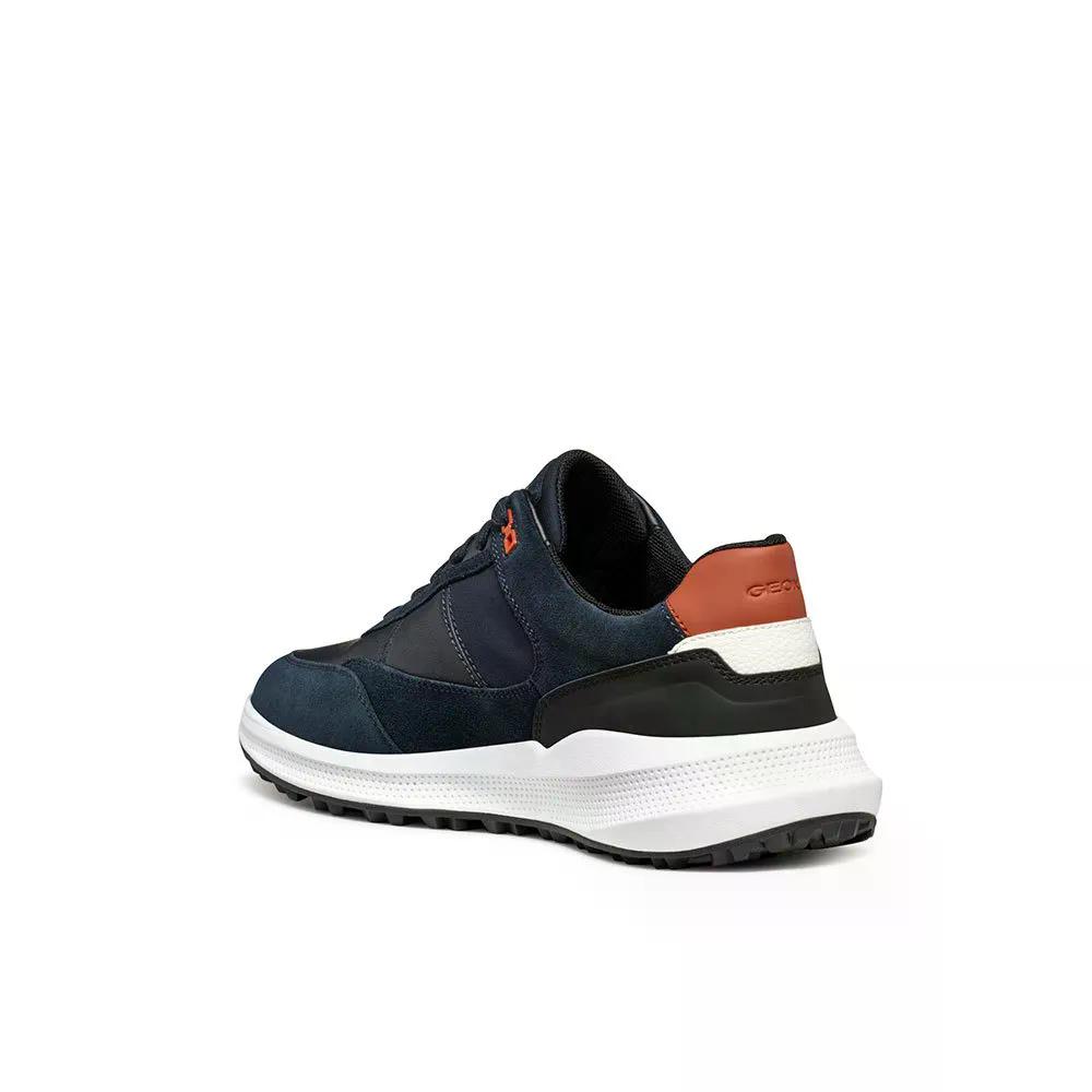 ジェオックス Pg1X ABX スニーカー （ Navy ） | GEOX Pg1X Abx sneakers  [t]