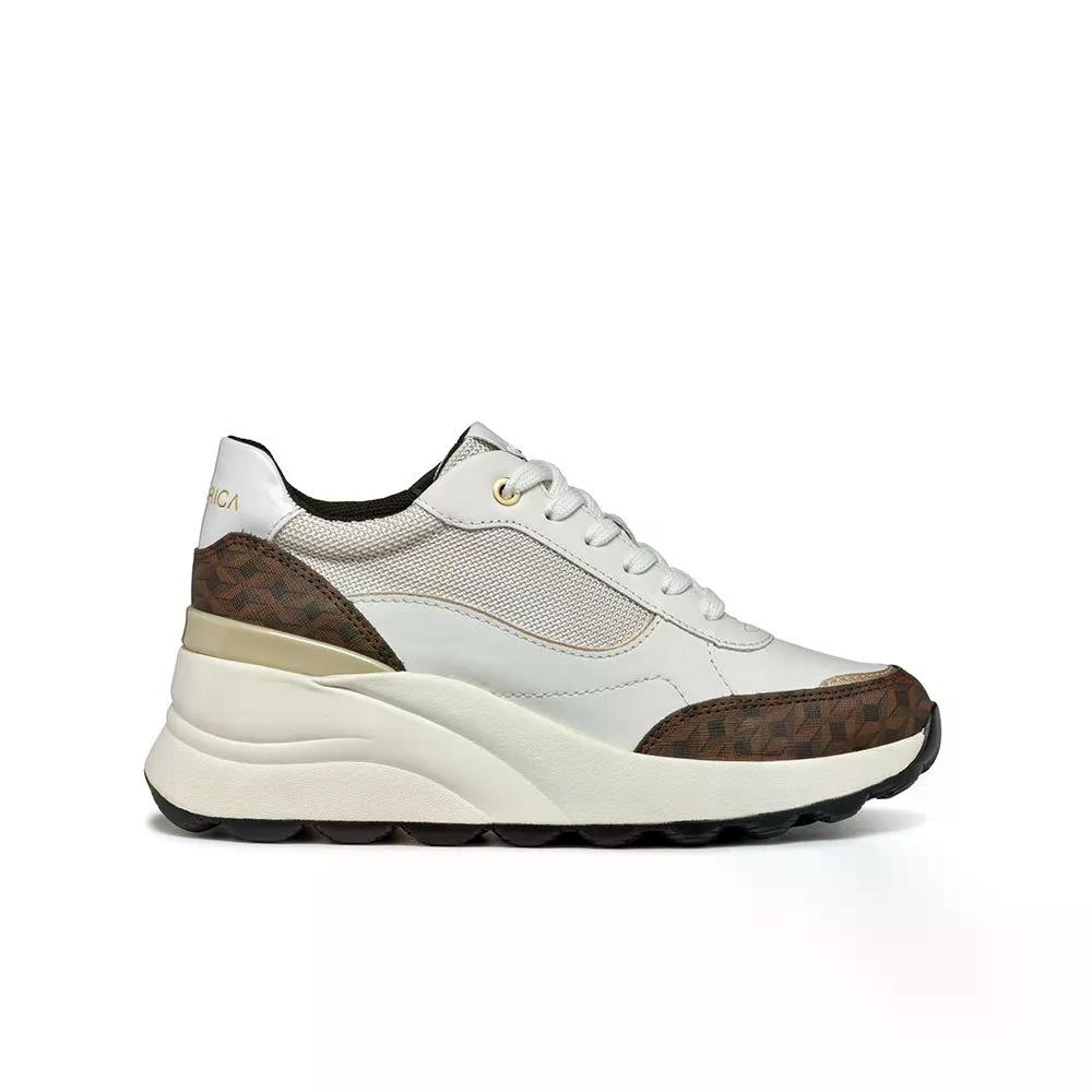 ジェオックス スフェリカ EC13 スニーカー レディース （ White/OffWhite ） | GEOX Spherica Ec13 sneakers Woman [t]｜クライムスワールド 店