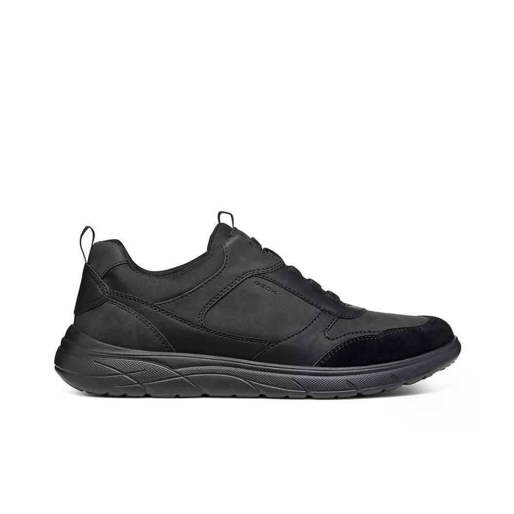 ジェオックス U ポルテッロ B スニーカー （ Black ） | GEOX U Portello B sneakers [t]