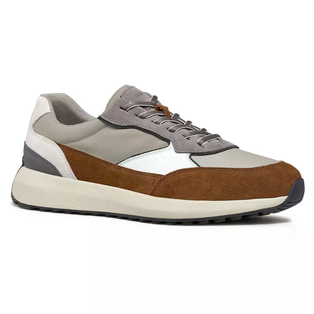 ジェオックス U ヴォルピアーノ A スニーカー （ Browncotto/Rock ） | GEOX U Volpiano A sneakers  [t]