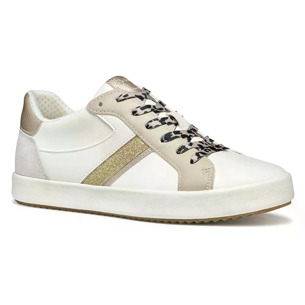 ジェオックス ブロミー C スニーカー レディース （ OpticWhite/Beige ） | GEOX Blomiee C sneakers Woman  [t]