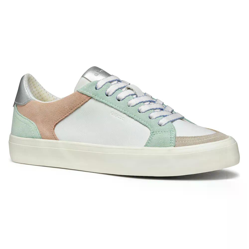 ジェオックス エメレニー E スニーカー レディース （ Mint/White ） | GEOX Emmeleny E sneakers Woman  [t]