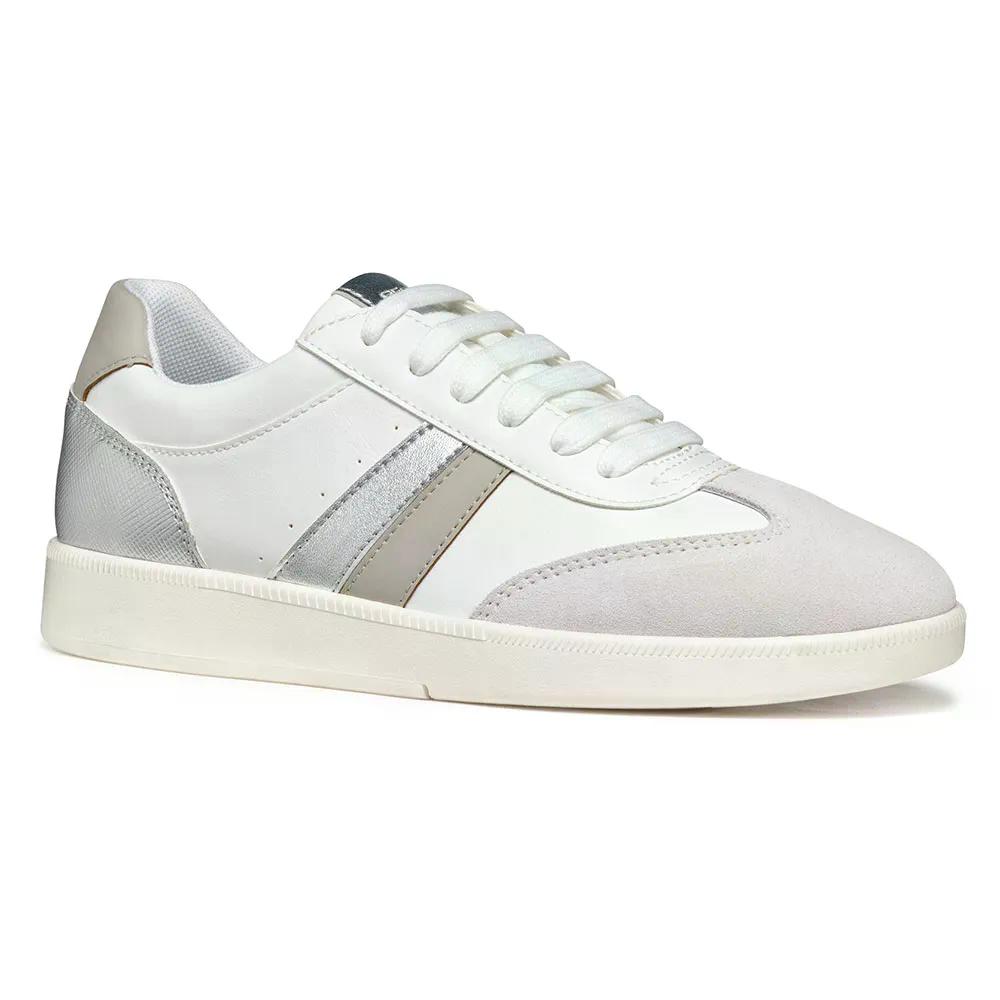 ジェオックス メレダ B スニーカー レディース （ White/OffWhite ） | GEOX Meleda B sneakers Woman  [t]