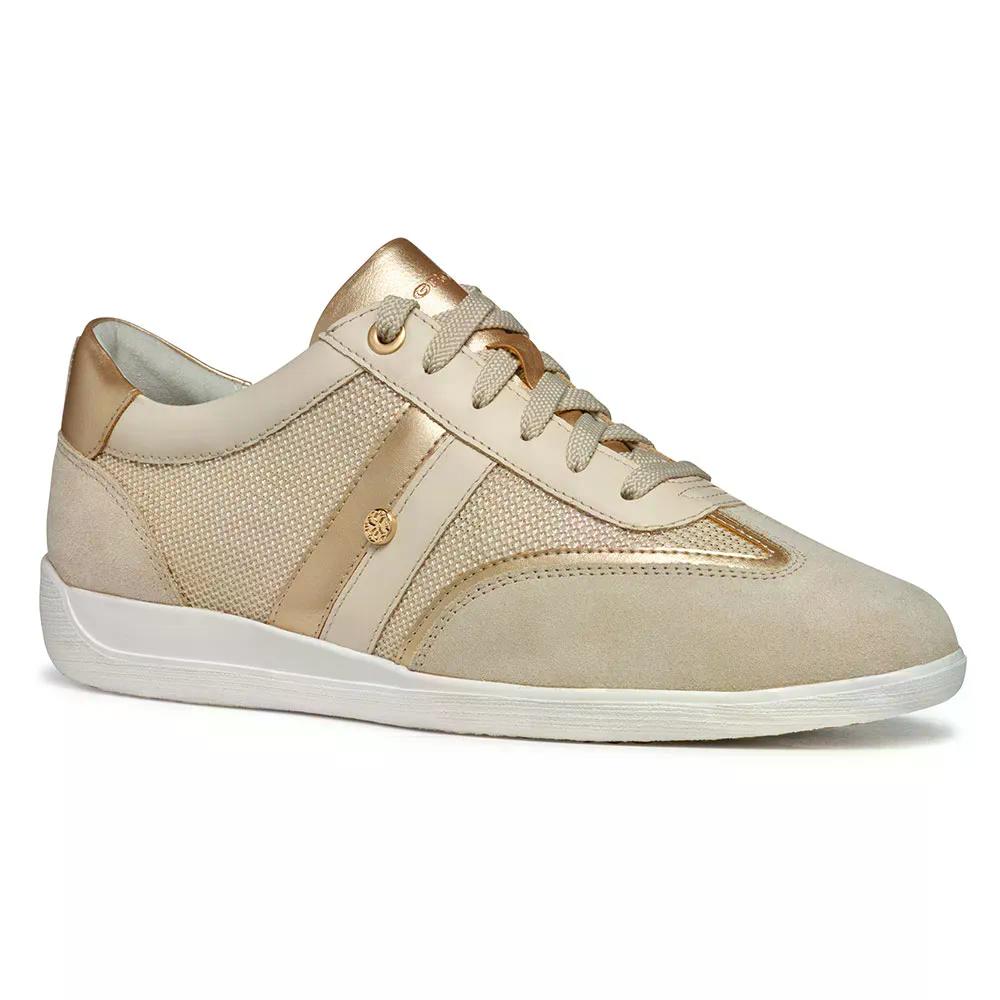 ジェオックス ミ後ろ側 B スニーカー レディース （ LightGold/LightTaupe ） | GEOX Myria B sneakers Woman  [t]