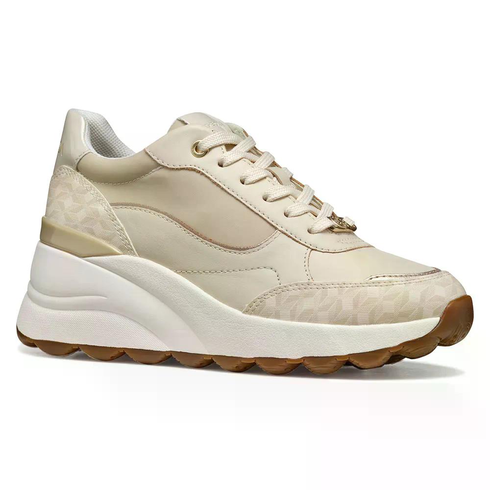ジェオックス スフェリカ EC13 A スニーカー レディース （ Papyrus ） | GEOX Spherica Ec13 A sneakers Woman [t]