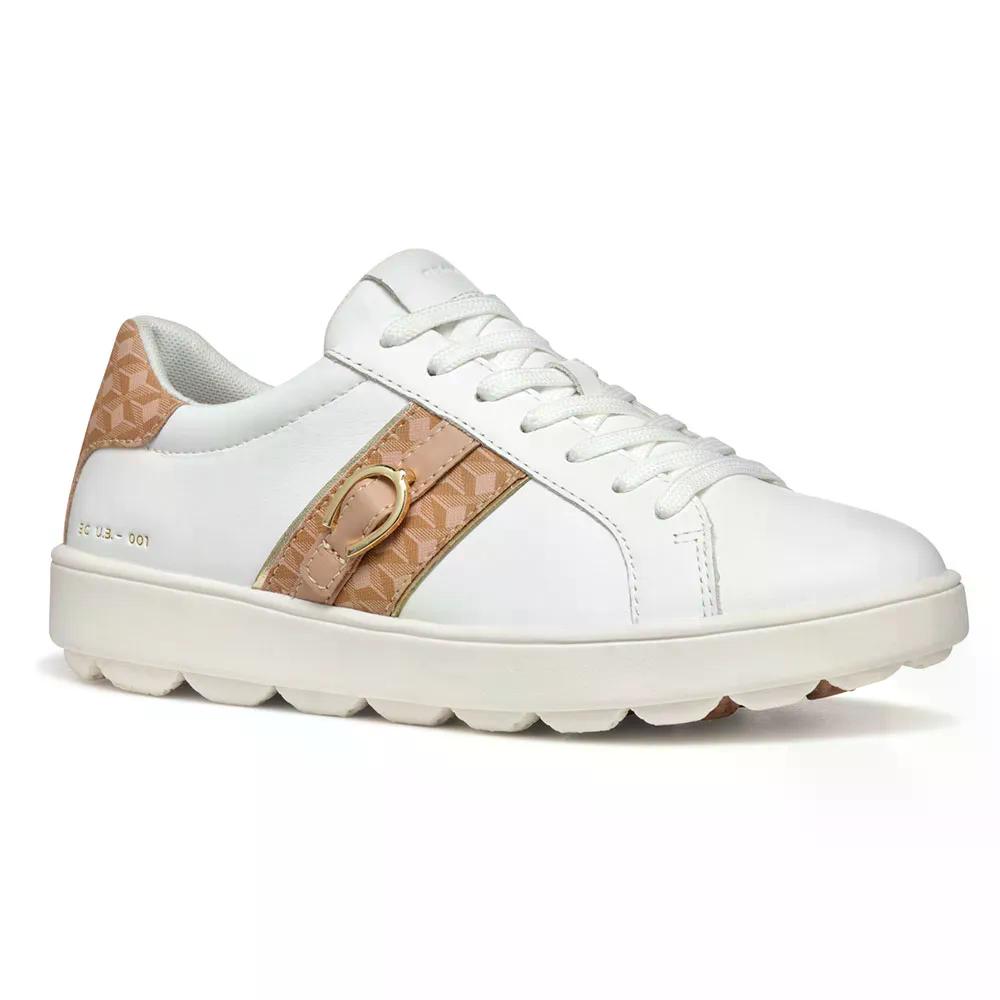 ジェオックス スフェリカ ECUB-1 A スニーカー レディース （ White/Nude ） | GEOX Spherica Ecub-1 A sneakers Woman  [t]