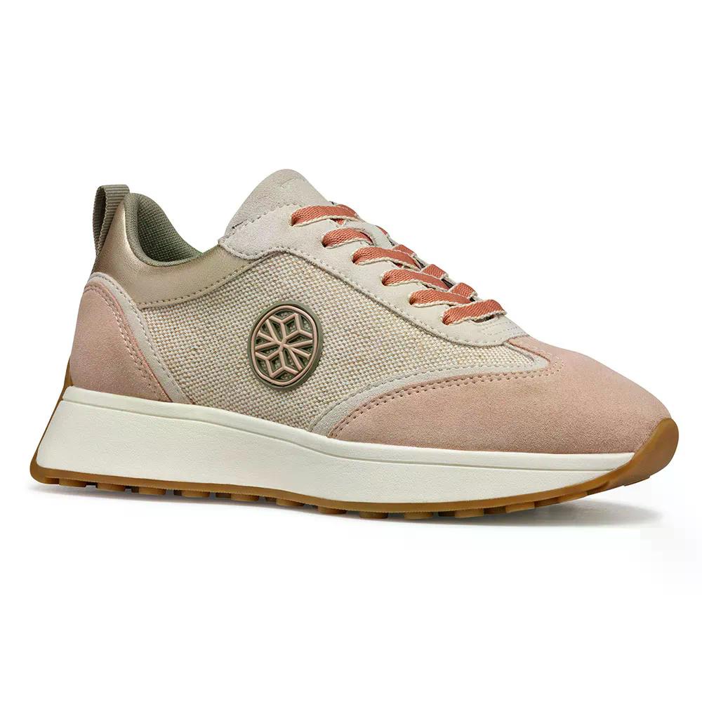 ジェオックス お手伝いさん呼びりん スニーカー レディース （ LightSand/LightTaupe ） | GEOX Amabel sneakers Woman  [t]