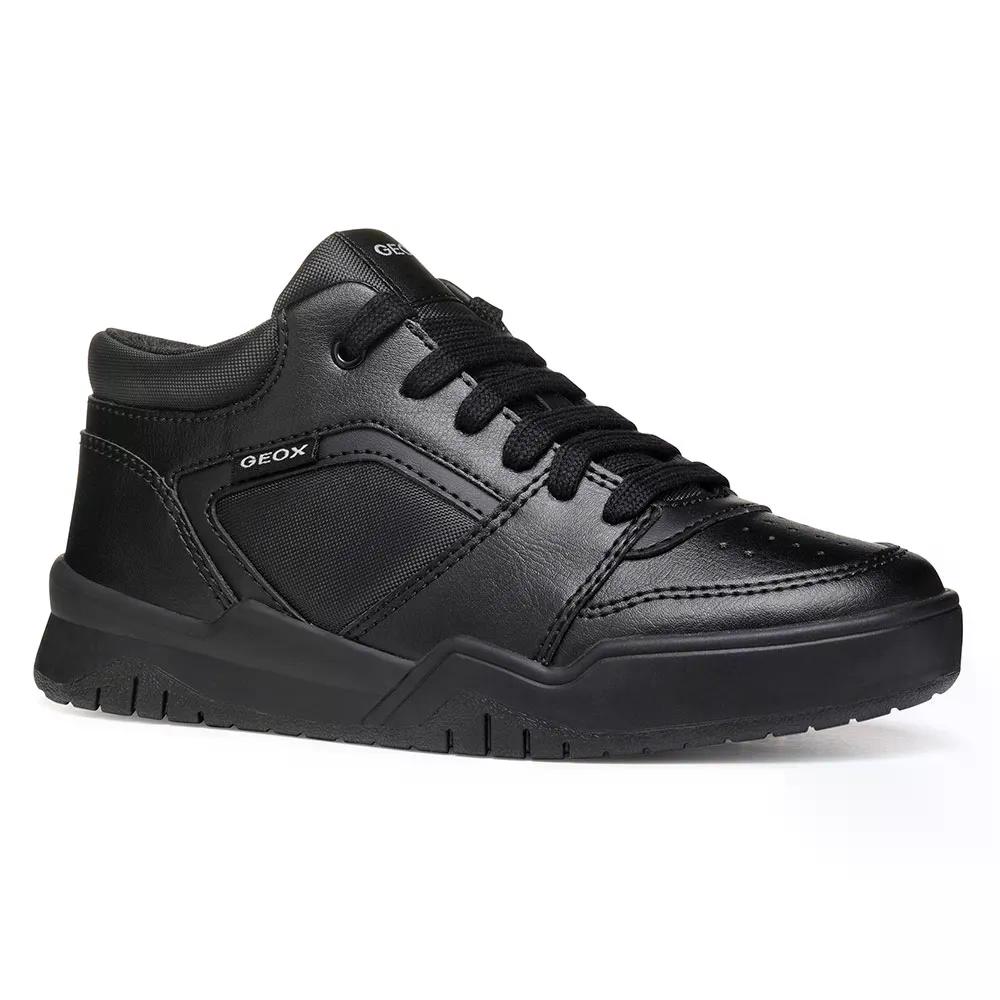 ジェオックス パース キッズ スニーカー （ Black ） | GEOX Perth Kids sneakers [t]