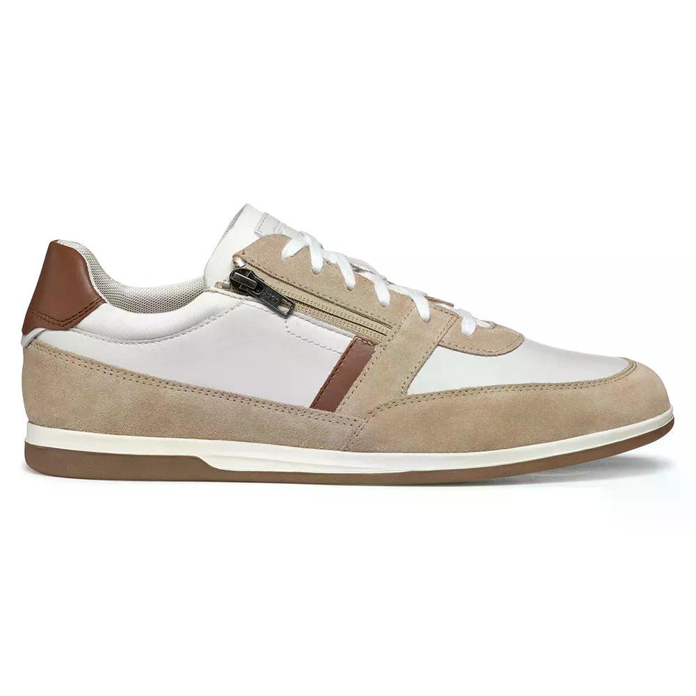 ジェオックス レナン スニーカー （ White/Beige ） | GEOX Renan sneakers [t]