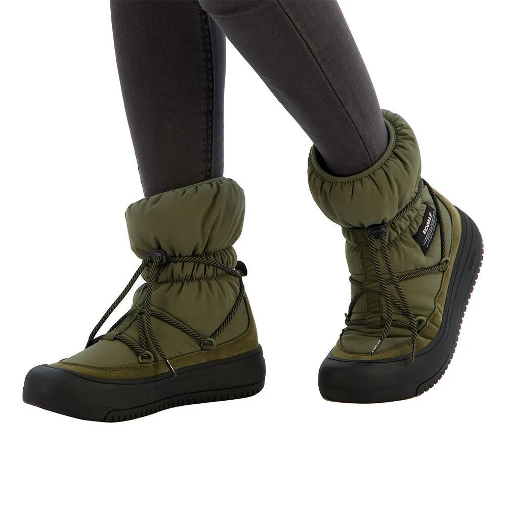 エコアルフ ベリン ブーツ ウィメンズ （ Deep Khaki ） | ECOALF Bering boots Women [t]