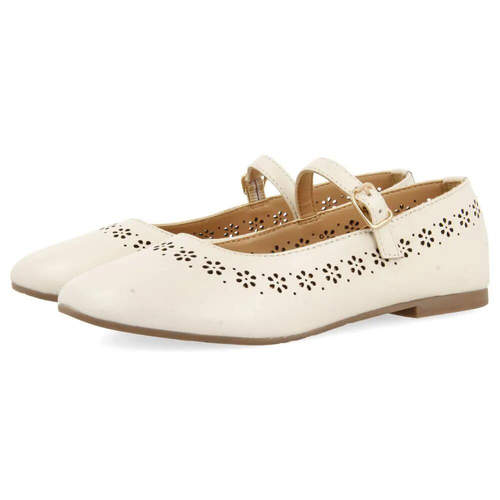 ジオセッポ キッテリー ジュニア バレエ パンプス （ White ） | GIOSEPPO Kittery Junior ballet pumps [t]｜クライムスワールド 店