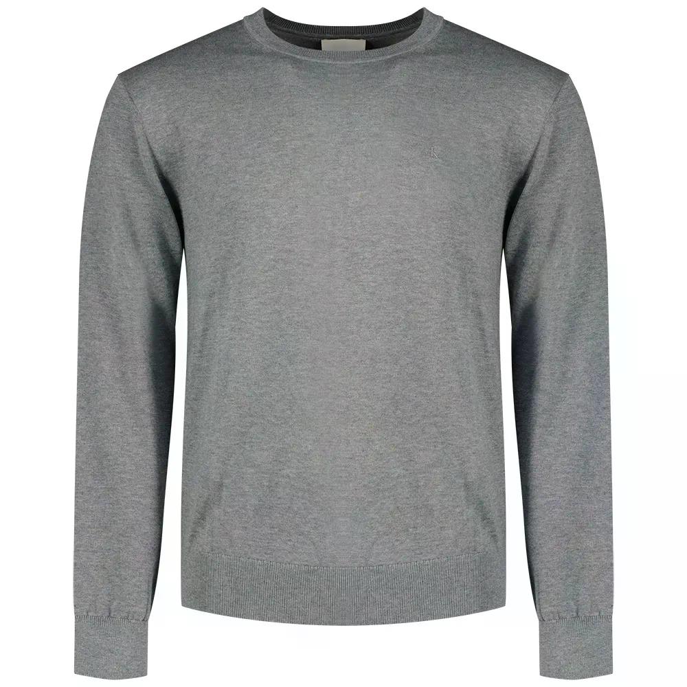カルバン クライン スーピマ セーター （ MediumGreyHeather ） | CALVIN KLEIN Supima sweater [t]