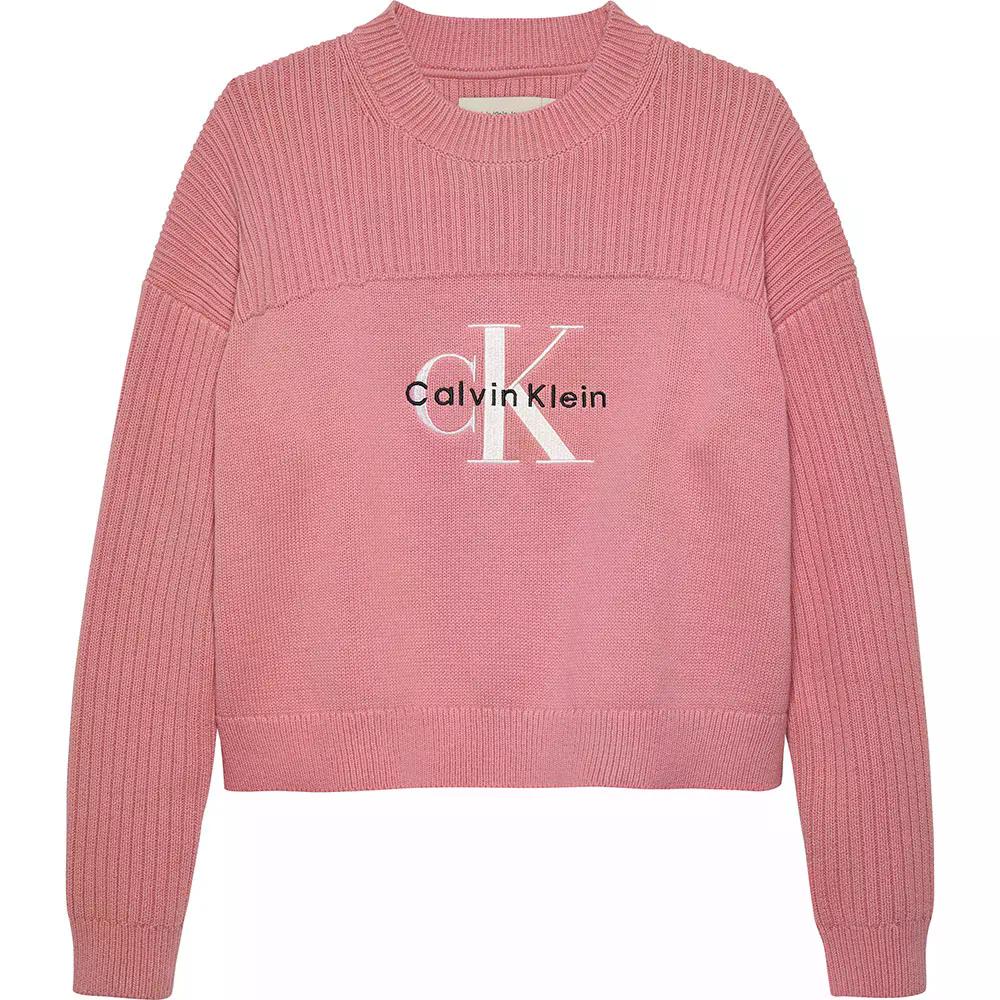カルバン クライン モノロゴ ジュニア セーター （ BrandiedApricot ） | CALVIN KLEIN Monologo Junior sweater [t]