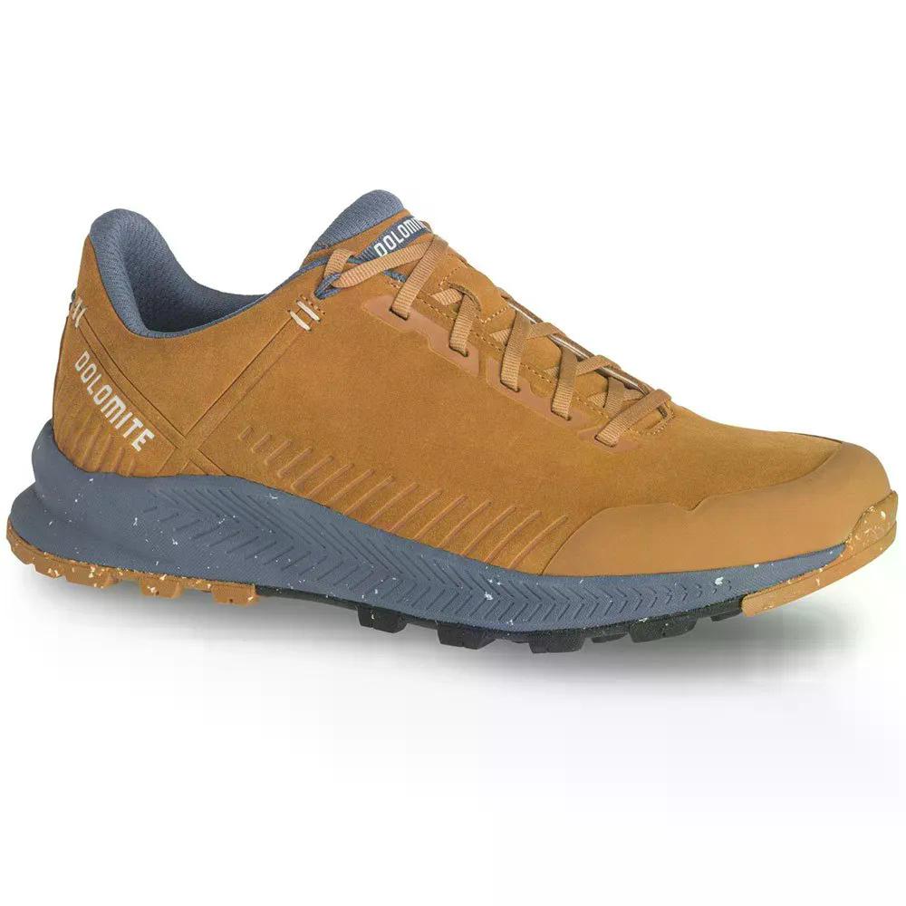 DOLOMITE Carezza Leather Sneakers （ GoldenYellow ）  [t]