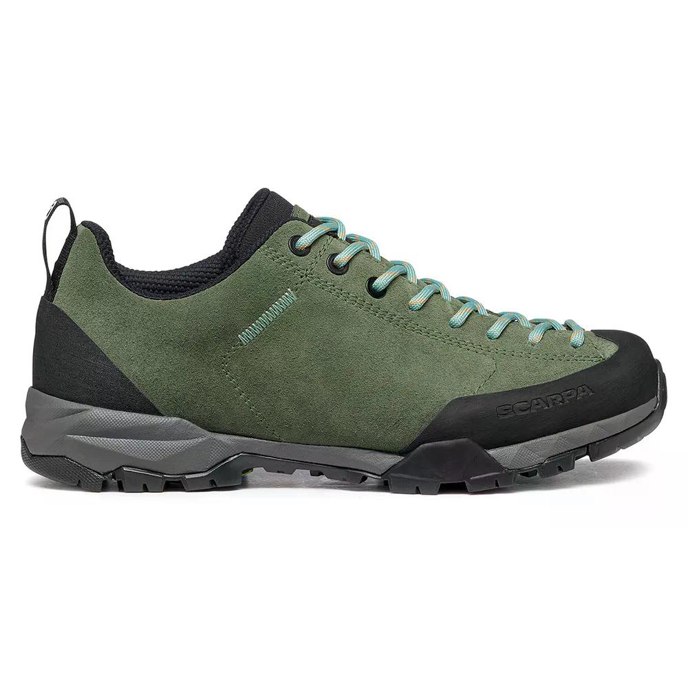 SCARPA Mojito Trail GTX Hiking Shoes （ Birch/Jade ）  [t]