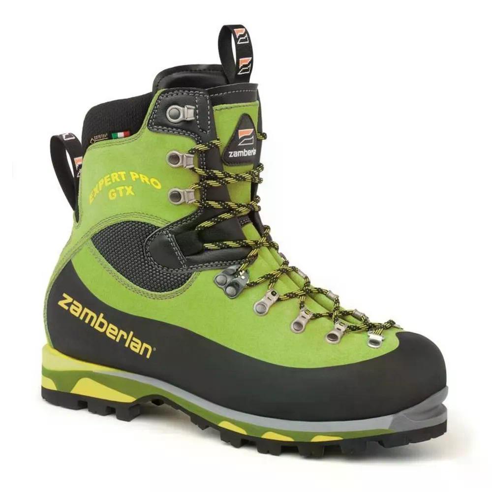 ザンバラン 老練家 労働者階級 GTX RR 技術的 クライミングブーツ （ AcidGreen ） | ZAMBERLAN Expert Pro GTX RR Technical Climbing Boots   [t]