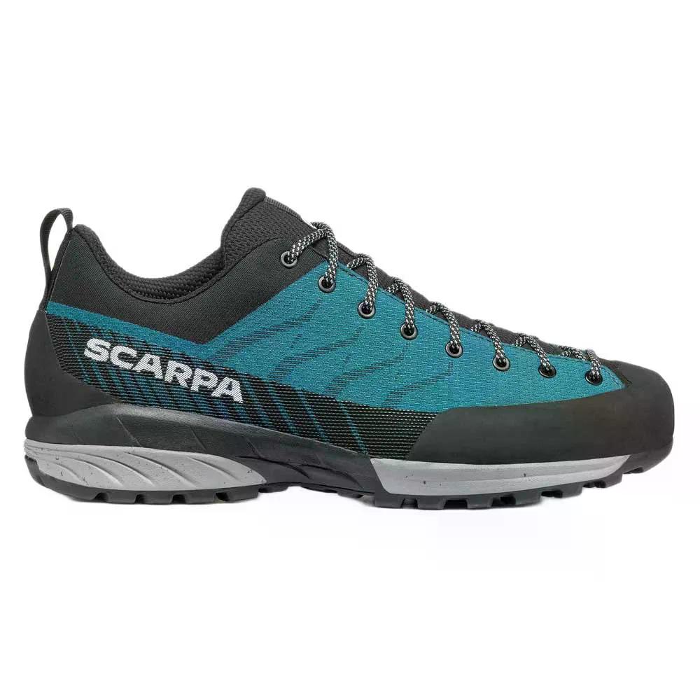 スカルパ メスカリート プラネット 取りかかるシューズ （ Petrol/Black ） | SCARPA Mescalito Planet Approach Shoes   [t]