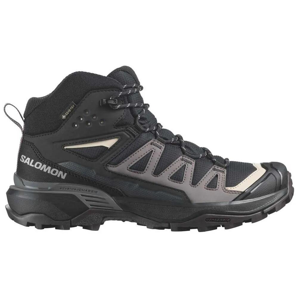 サロモン X-ウルトラ 360 ミッド ゴアテックス 山歩き ブーツ （ Black/PlumKitten/Shale ） | SALOMON X-Ultra 360 Mid gore-tex hiking boots [t]