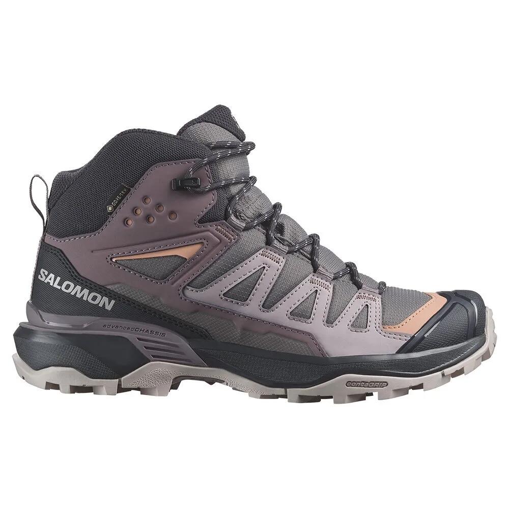 サロモン X-ウルトラ 360 ミッド ゴアテックス ハイキング ブーツ （ PlumKitten/Phantom/Cork ） | SALOMON X-Ultra 360 Mid gore-tex hiking boots [t]