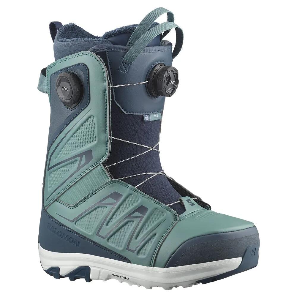 サロモン アイビー ボア SJ レディースズ スノーボード ブーツ （ DarkOceanF06/MidnightNavy/White ） | SALOMON Ivy BOA SJ woman Snowboard Boots [t]｜クライムスワールド 店