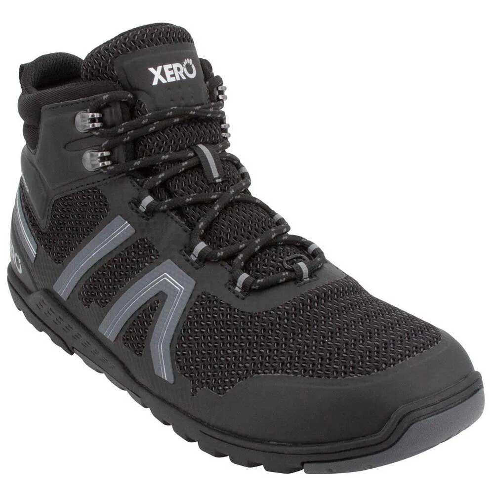 皆無シューズ 観光旅行 核融合反応 山歩きブーツ ウィメンズ （ Black Titanium ） | XERO SHOES Xcursion Fusion hiking boots Women [t]